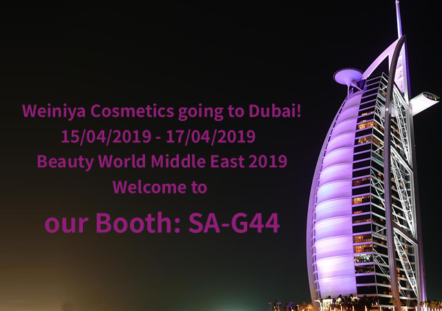 Weiniya Cosmetics going to Dubai!